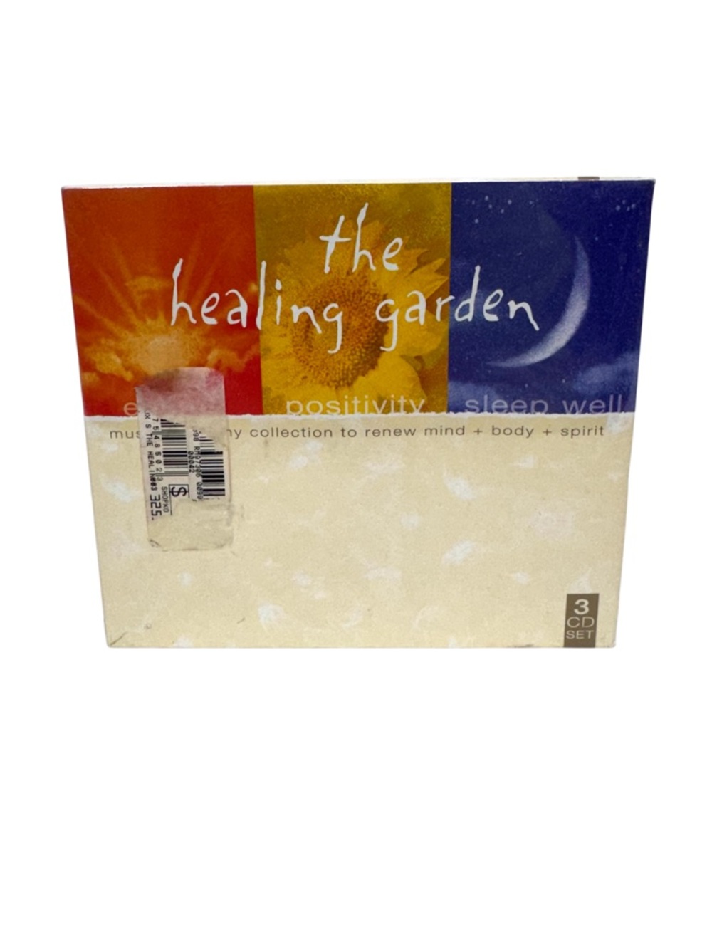 The Healing Garden Cds Boxed 3 Disc Set Energy Positivity & Sleep Well